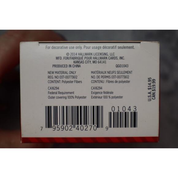 Hallmark Keepsake Lil Deer Baby's First Christmas Tree Ornament 2014 Rocking Toy - Picture 3 of 16